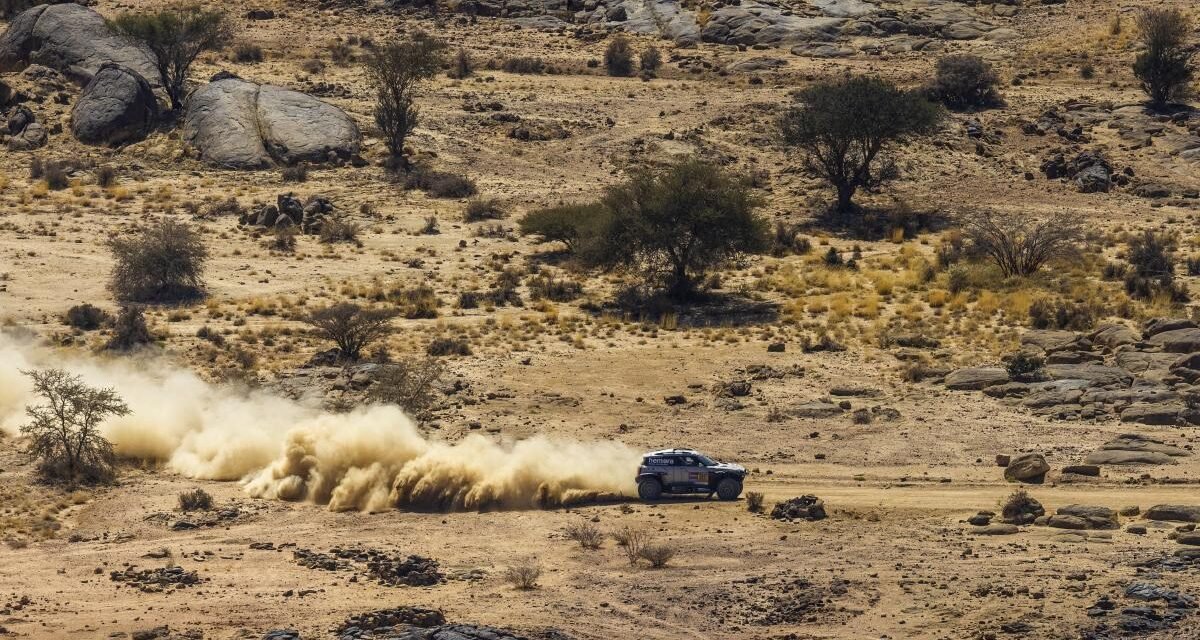 Chicherit y Sanders ganan la primera etapa del rally Dakar
