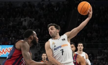 El Real Madrid gana al Baskonia (82-89) y mete a al Joventut en la Copa del Rey