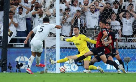 La victoria del Real Madrid acabó en tangana