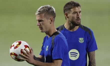 Dani Olmo, baja frente al Benfica por lesión
