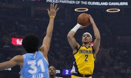 Los Pacers remontan a los Cavaliers y son el único equipo invicto en 2025 junto con los Kings