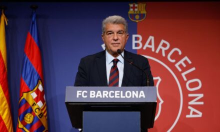 Rueda de prensa del presidente del Barça, Joan Laporta, en streaming