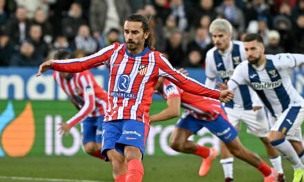 El líder se estrella en Butarque y pone fin a su racha de 15 victorias consecutivas