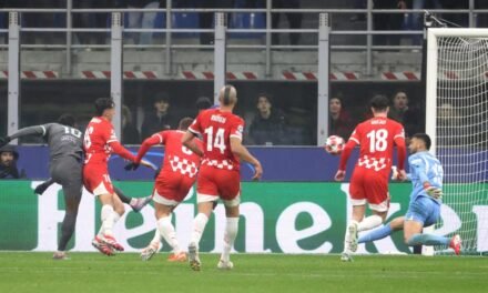 El Girona queda eliminado de la Champions con una derrota honrosa en San Siro