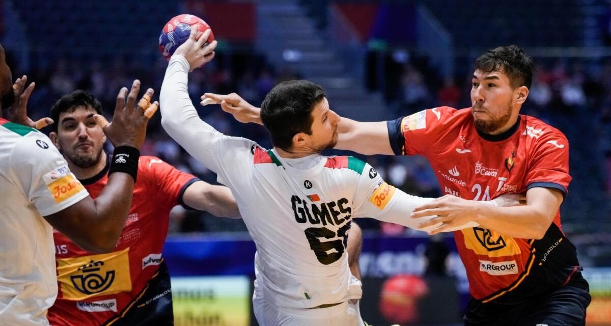 Portugal envía a casa a España antes de llegar a cuartos de final (29-35)