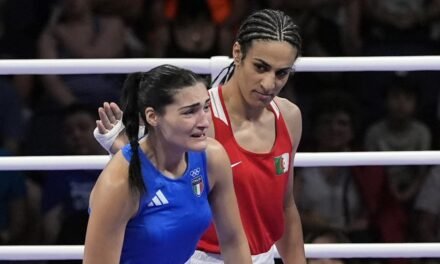 Imane Khelif, la boxeadora argelina oro en París, vetada por la Federación Internacional