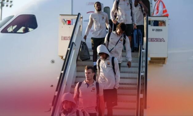 La niebla arruinó el viaje de regreso del Barça: llegaron a las 6.30