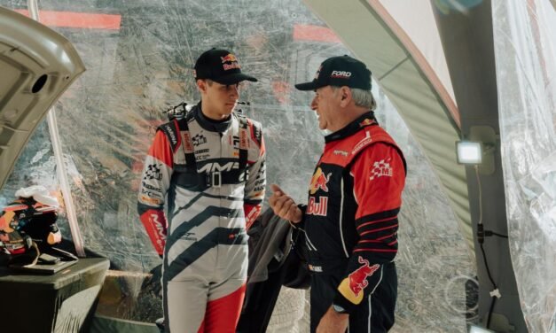 Clase magistral de Carlos Sainz a Gil Membrado, la más firme promesa de los rallies