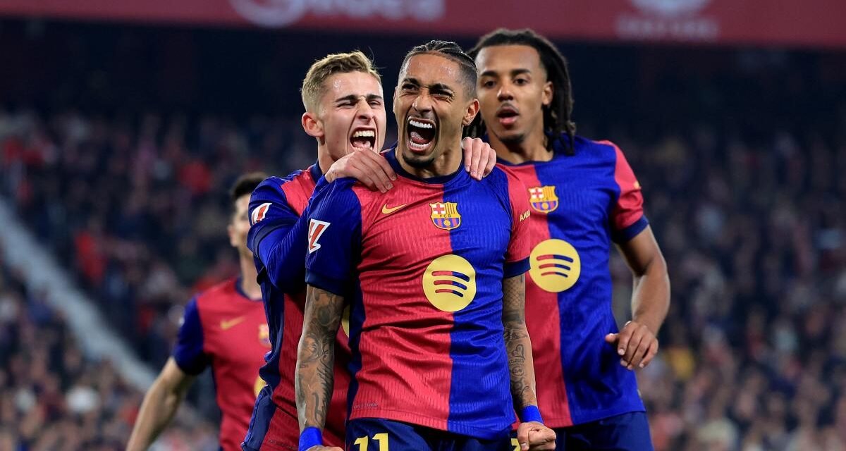 El Barça va de debò i goleja amb deu al Pizjuán