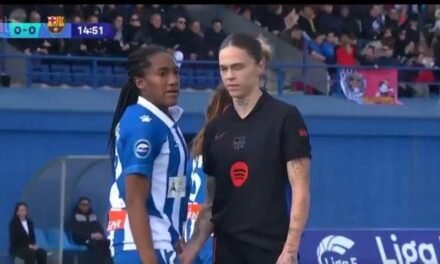 El Espanyol denuncia un tocamiento de Mapi León a Daniela Caracas en el derbi