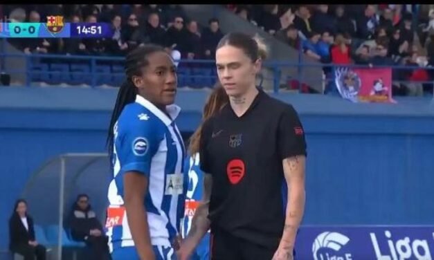 El Espanyol denuncia un tocamiento de Mapi León a Daniela Caracas en el derbi
