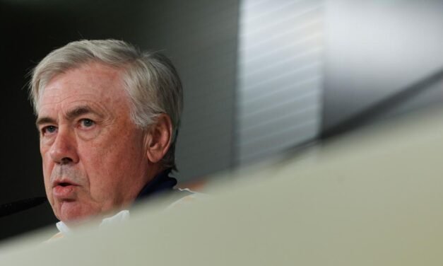 Ancelotti: “Estoy cansado del tema de Vinícius, pero no me preocupa”