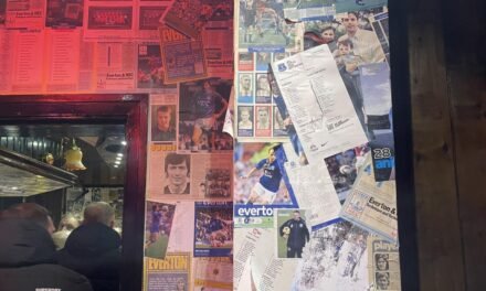 El último derby en el Goodison Park