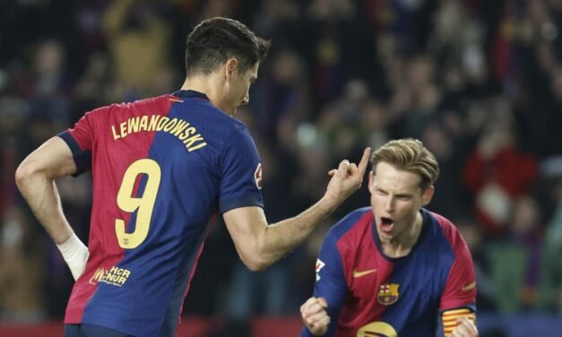 El Barça toma la cabeza de la Liga tras someter a un gran Rayo