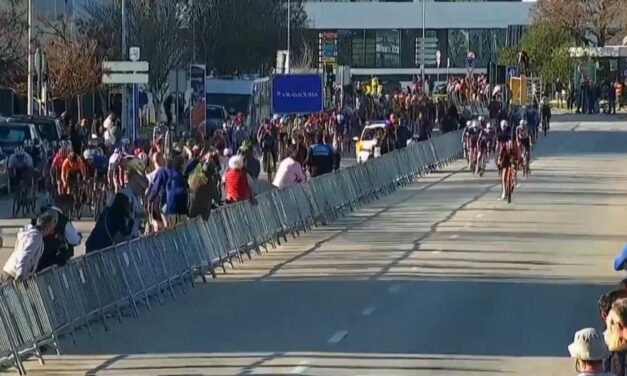 Una surrealista llegada a meta obliga a cancelar la primera etapa de la Vuelta al Algarve
