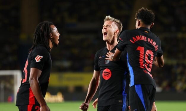Dani Olmo y Ferran Torres salvan al Barça en Canarias