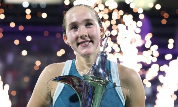Mirra Andreeva, la ganadora más joven en ganar un WTA 1000