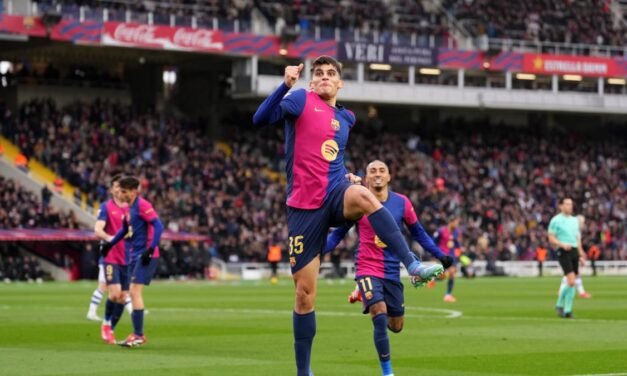 El Barça refuerza su liderato tras un partido redondo