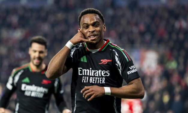 El Arsenal se da un festín al meter siete goles en Eindhoven