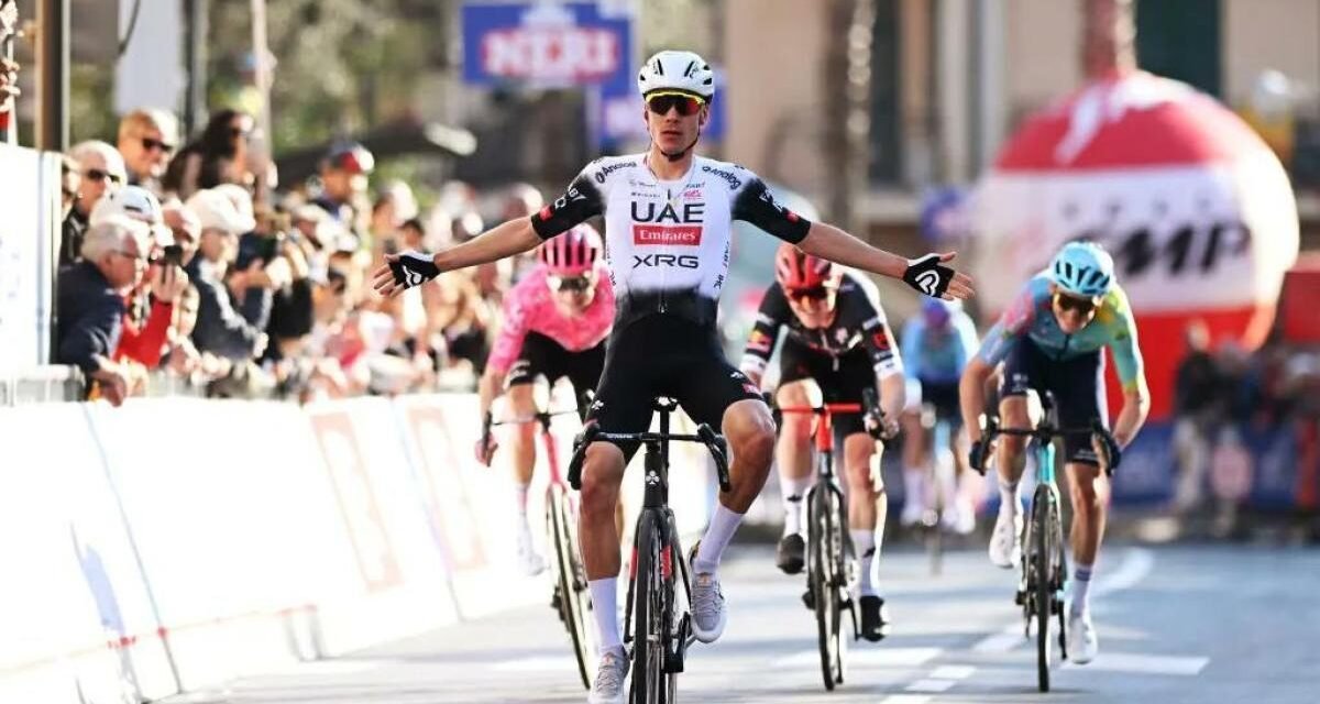 Juan Ayuso ya sabe lo que es ganar en Italia