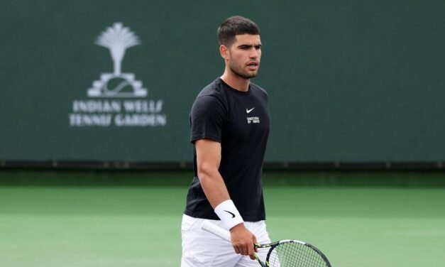 Carlos Alcaraz, cerca de ser el único español en Indian Wells