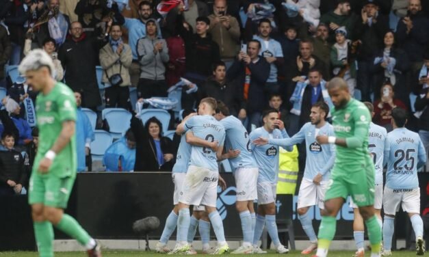El Celta remonta al Leganés y mira a Europa