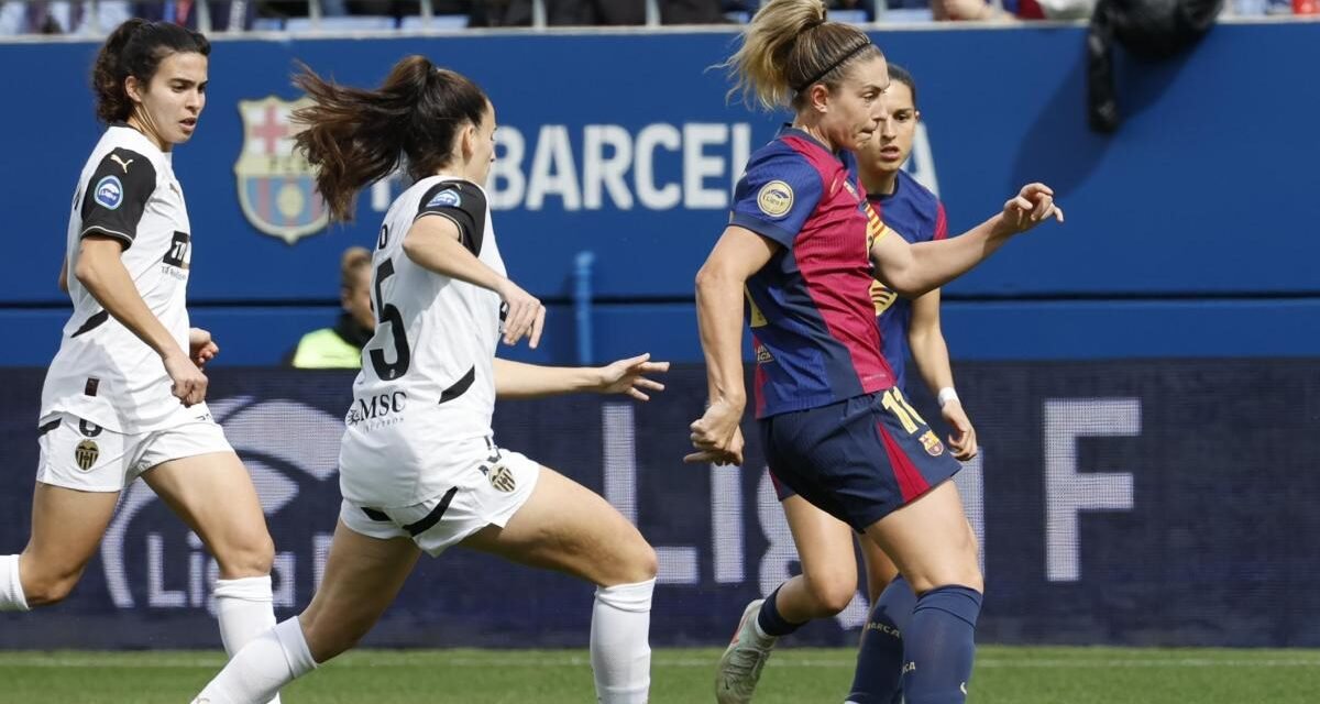 Alexia Putellas reaparece para liderar con gol la remontada al Valencia