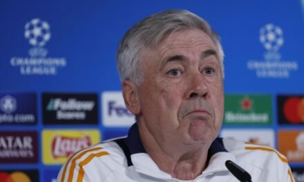 Ancelotti: “Si corres, puedes empatar. Si marcas la diferencia es más posible ganarlo”