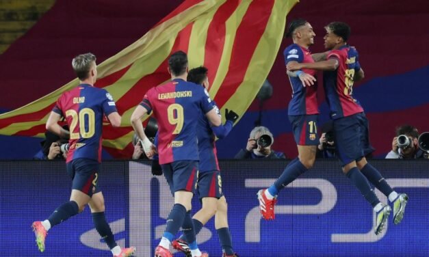 Un Barça para soñar con todo devora al Benfica