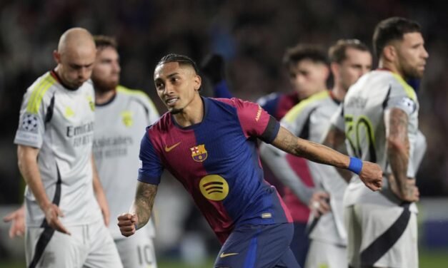 Raphinha, del hospital con su hijo a otra actuación brillante en la Champions