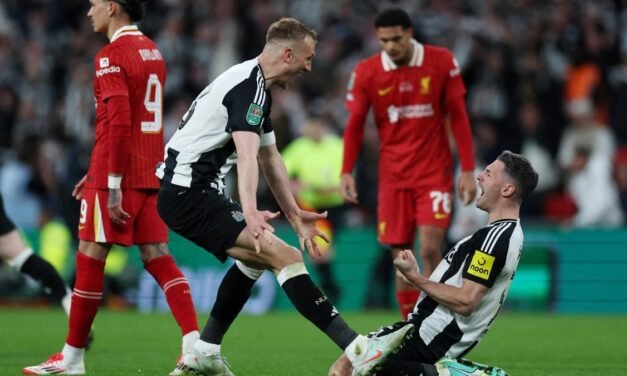 El Newcastle gana la Carabao Cup al Liverpool