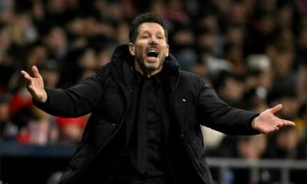 Simeone: “Felicito al Barça, ha sido más contundente y ha tenido su dosis de fortuna”