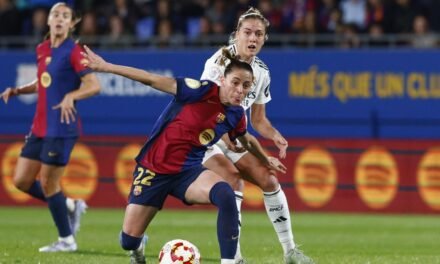 Ona Batlle se perderá por lesión los cuartos de la Champions ante el Wolfsburgo y el clásico