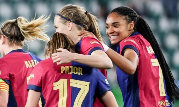 El Barça atropella al Wolfsburgo y encara su camino hacia las semifinales de la Champions
