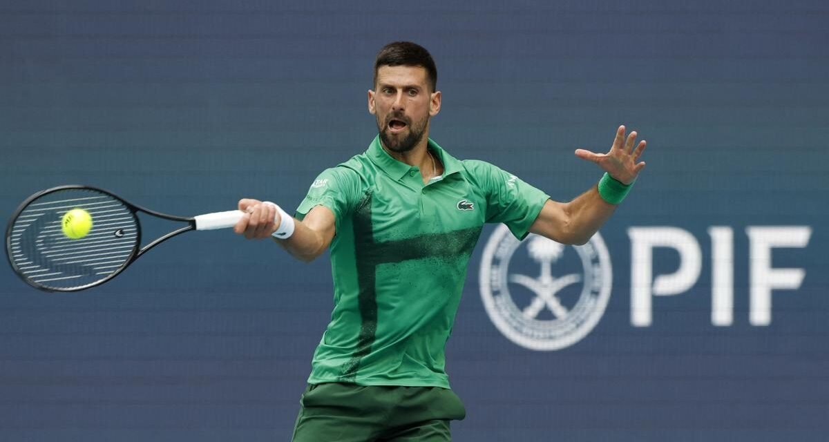 Djokovic bate el récord de victorias en Masters 1000 de Nadal y Badosa avanza a octavos