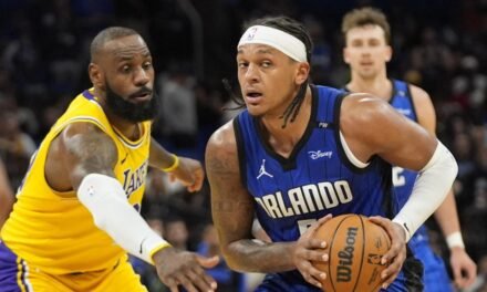 Tercera derrota seguida de los Lakers a pesar de la gran actuación de Doncic y LeBron James