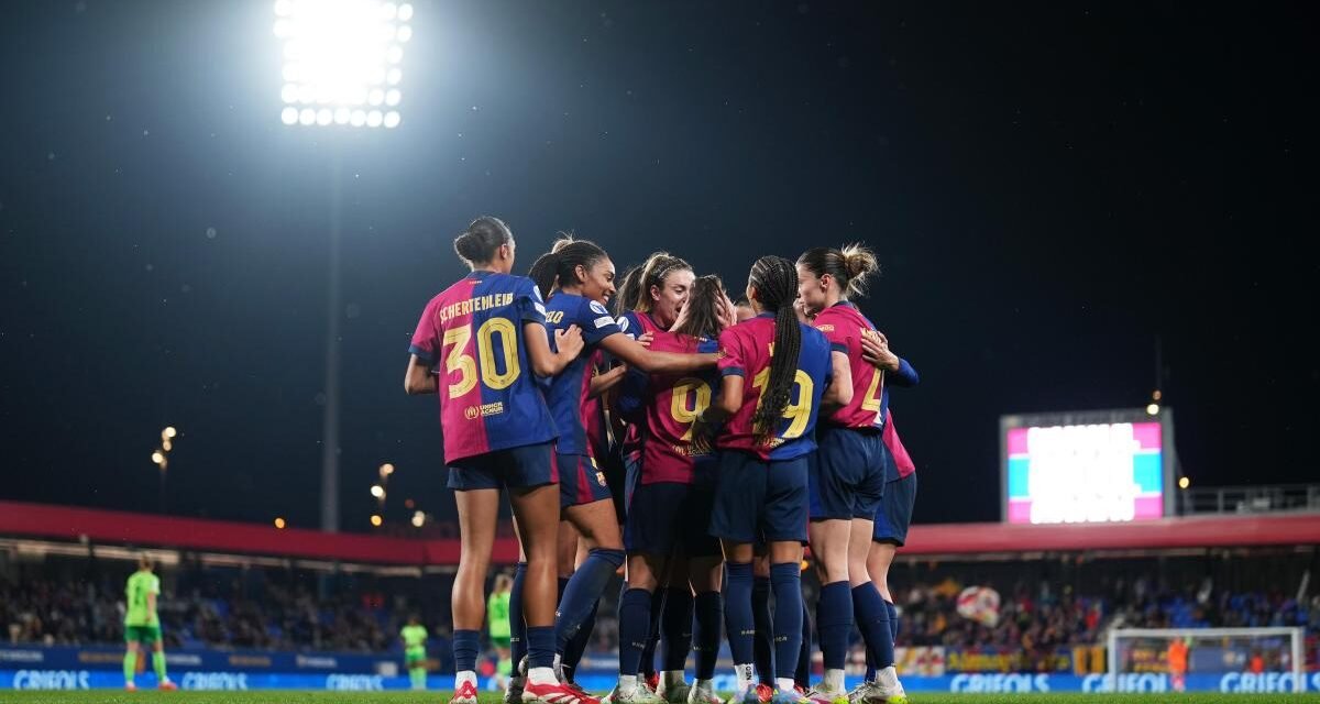 El Barça vuelve a atropellar al Wolfsburgo y ya está en las semifinales de la Champions