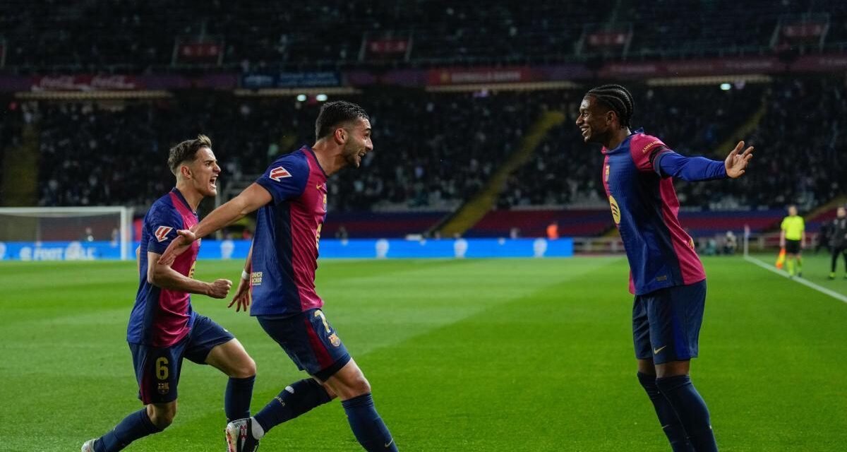 El Barça va como un avión y afianza su liderato