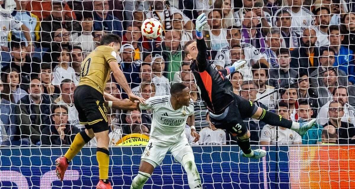 Portería bajo mínimos en el Real Madrid