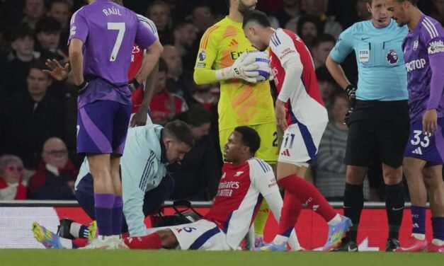 El Arsenal pierde a cuatro defensas por lesión a una semana de recibir al Madrid