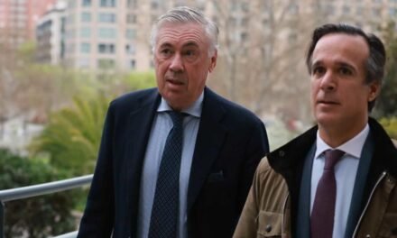 El fiscal mantiene su petición de 4 años de cárcel para Ancelotti por fraude a Hacienda