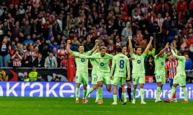 Un Barça de acero conquista el Metropolitano y se mete en la final de Copa