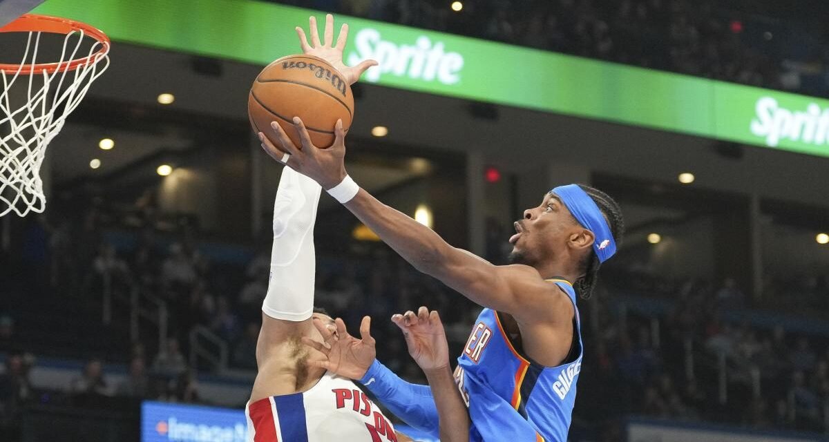 Gilgeous-Alexander regala un triunfo a los Thunder igualando una marca de Michael Jordan