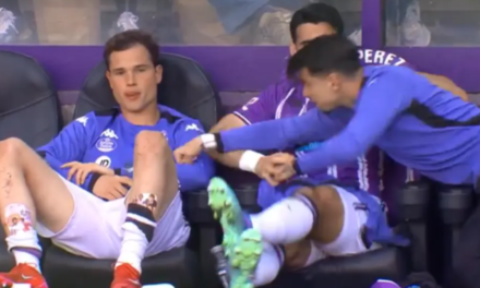Tensión en Valladolid: el club sancionará a Luis Pérez y Latasa por su incidente en el banquillo