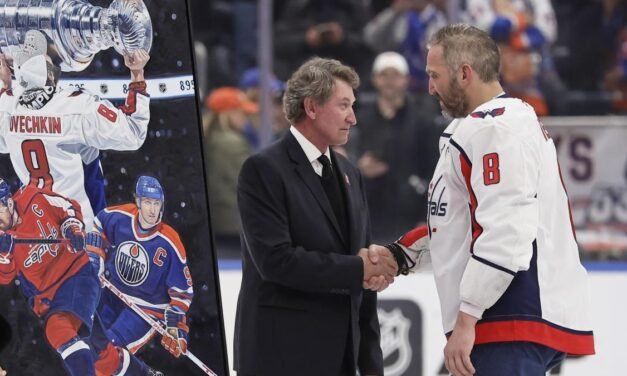 Gretzky y Ovechkin: hielo, política y un récord