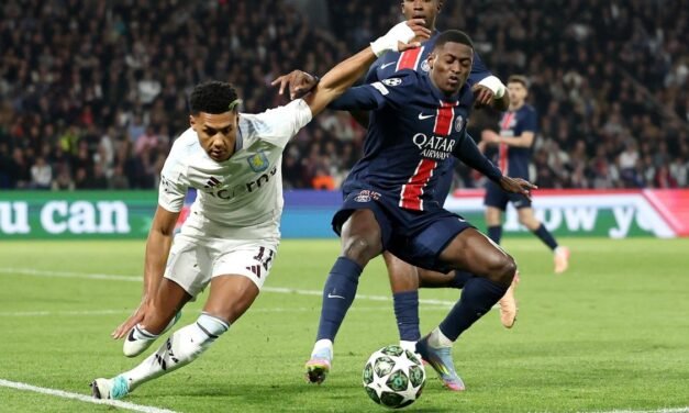 El PSG gana y deja muy tocado al Aston Villa