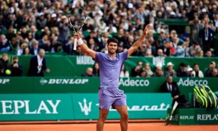 Alcaraz reina en Montecarlo