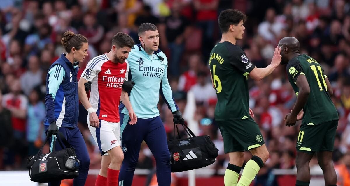 Arteta pierde a Jorginho y recupera a Partey para el partido de vuelta frente al Madrid