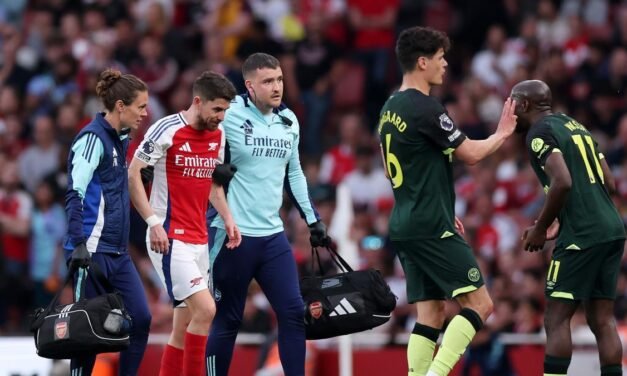 Arteta pierde a Jorginho y recupera a Partey para el partido de vuelta frente al Madrid