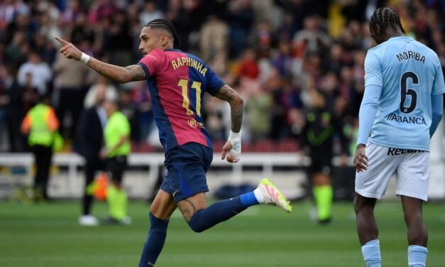 El Barça resucita y remonta ante el Celta para aferrarse a la Liga